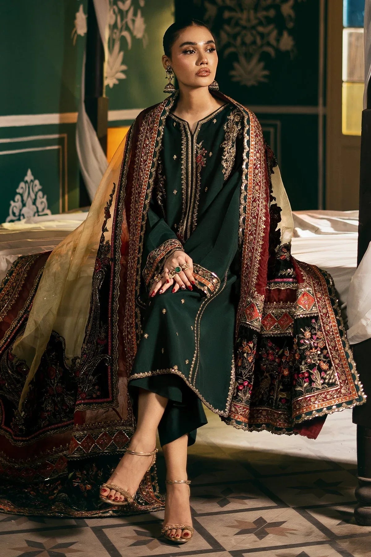 Mina Kashif | Meeral Formals 24 | Nazeen - Rang-e-Khaas