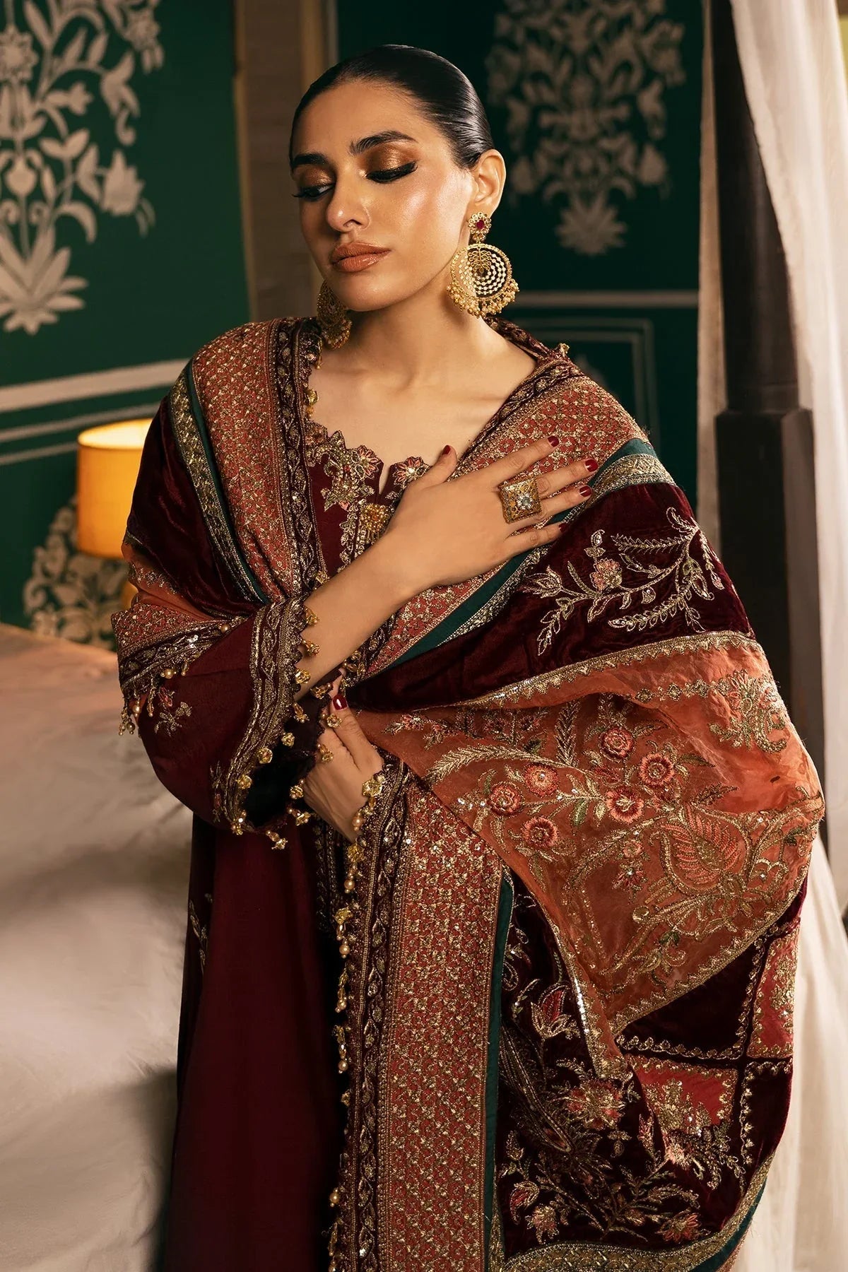 Mina Kashif | Meeral Formals 24 | Ishaal - Rang-e-Khaas