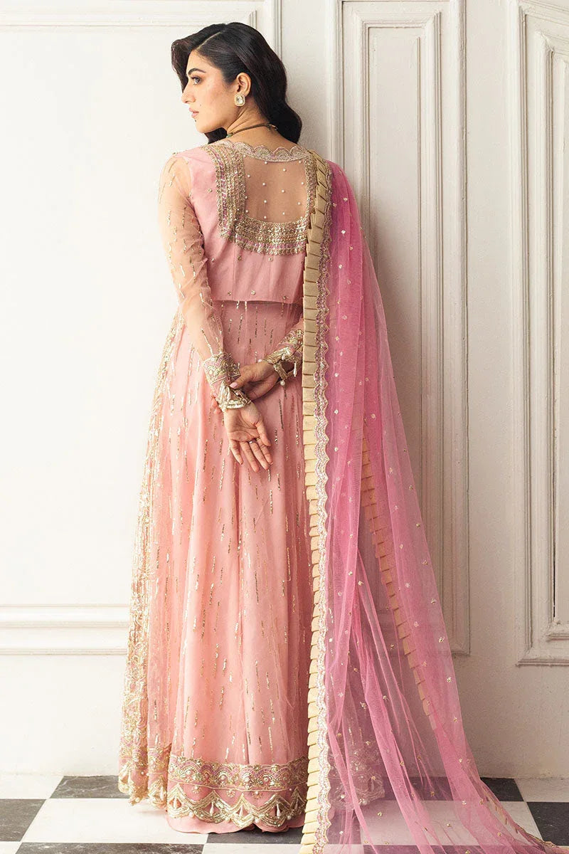 Mushq | Hemline Aura Debut Wedding Formals | AMARANTH - Rang-e-Khaas