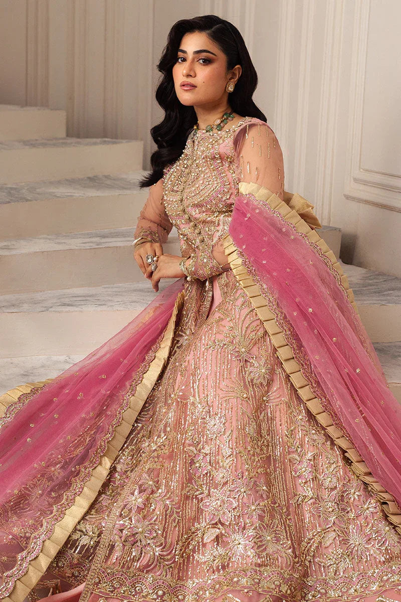 Mushq | Hemline Aura Debut Wedding Formals | AMARANTH - Rang-e-Khaas