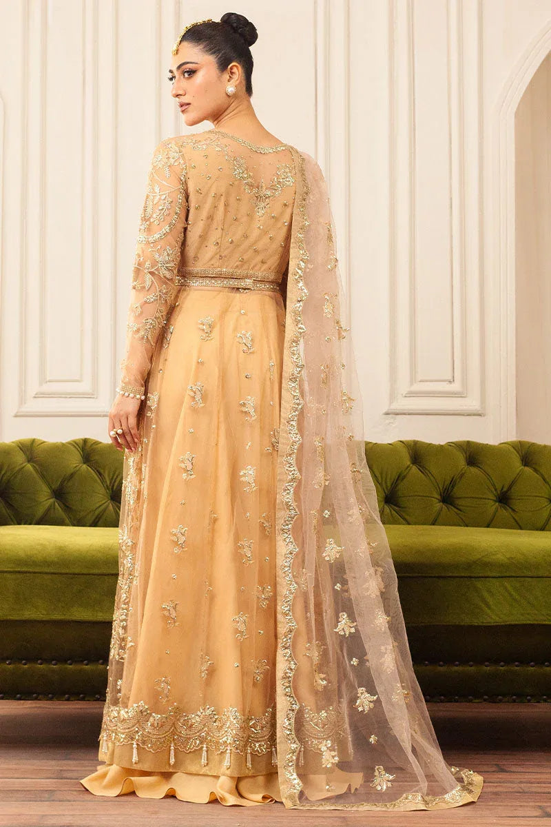 Mushq | Hemline Aura Debut Wedding Formals | CHAMOIS - Rang-e-Khaas