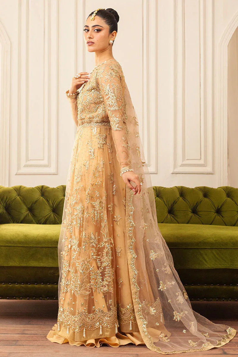 Mushq | Hemline Aura Debut Wedding Formals | CHAMOIS - Rang-e-Khaas