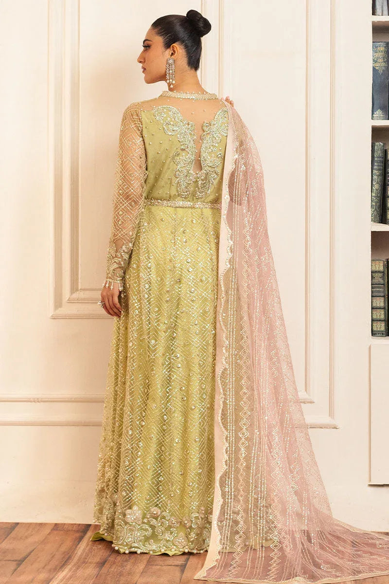 Mushq | Hemline Aura Debut Wedding Formals | WASABI - Rang-e-Khaas