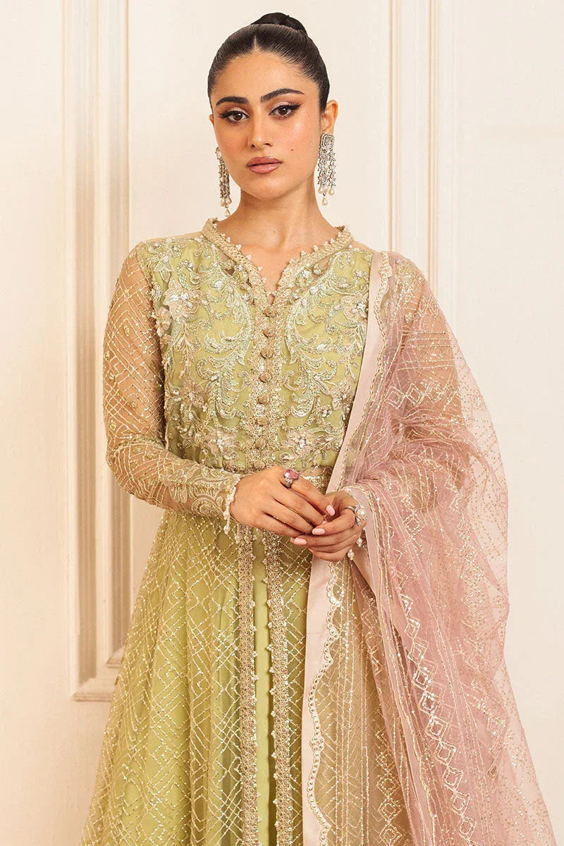 Mushq | Hemline Aura Debut Wedding Formals | WASABI - Rang-e-Khaas