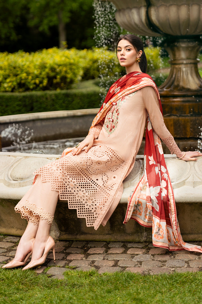 Mushq | Hemline Odyssey | BLOOMING BELLE - Rang-e-Khaas