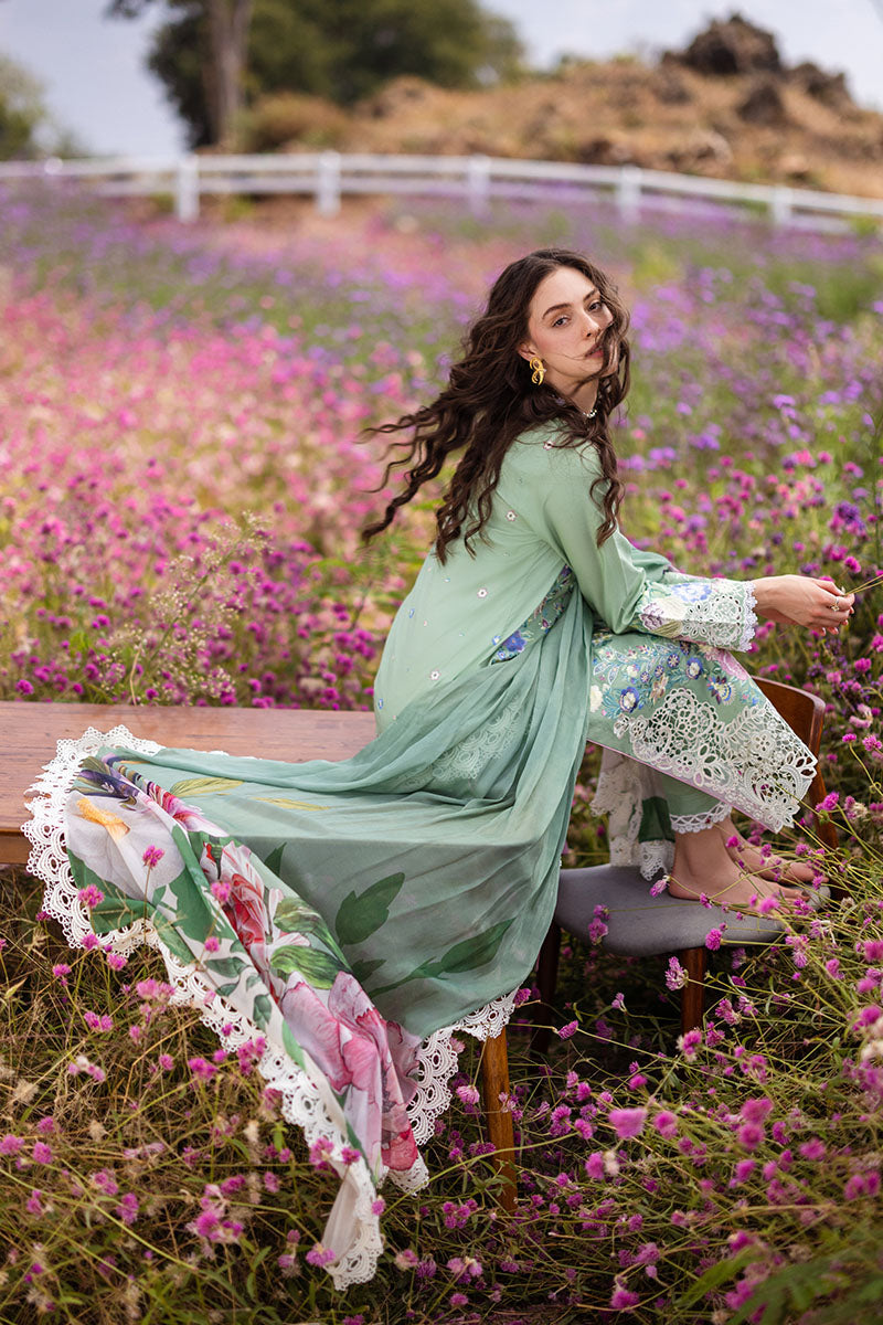 Mushq | Hemline The Secret Garden | BRIMSTONE - Rang-e-Khaas