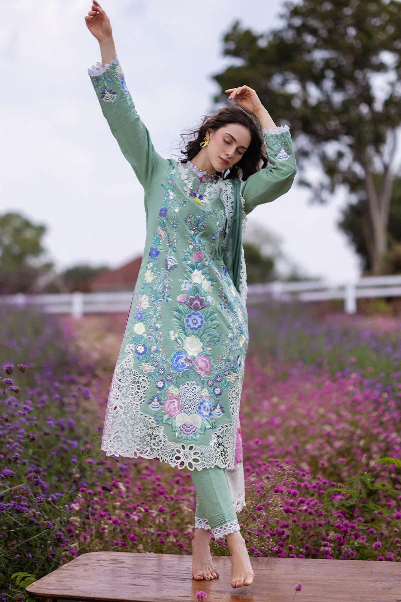 Mushq | Hemline The Secret Garden | BRIMSTONE - Rang-e-Khaas