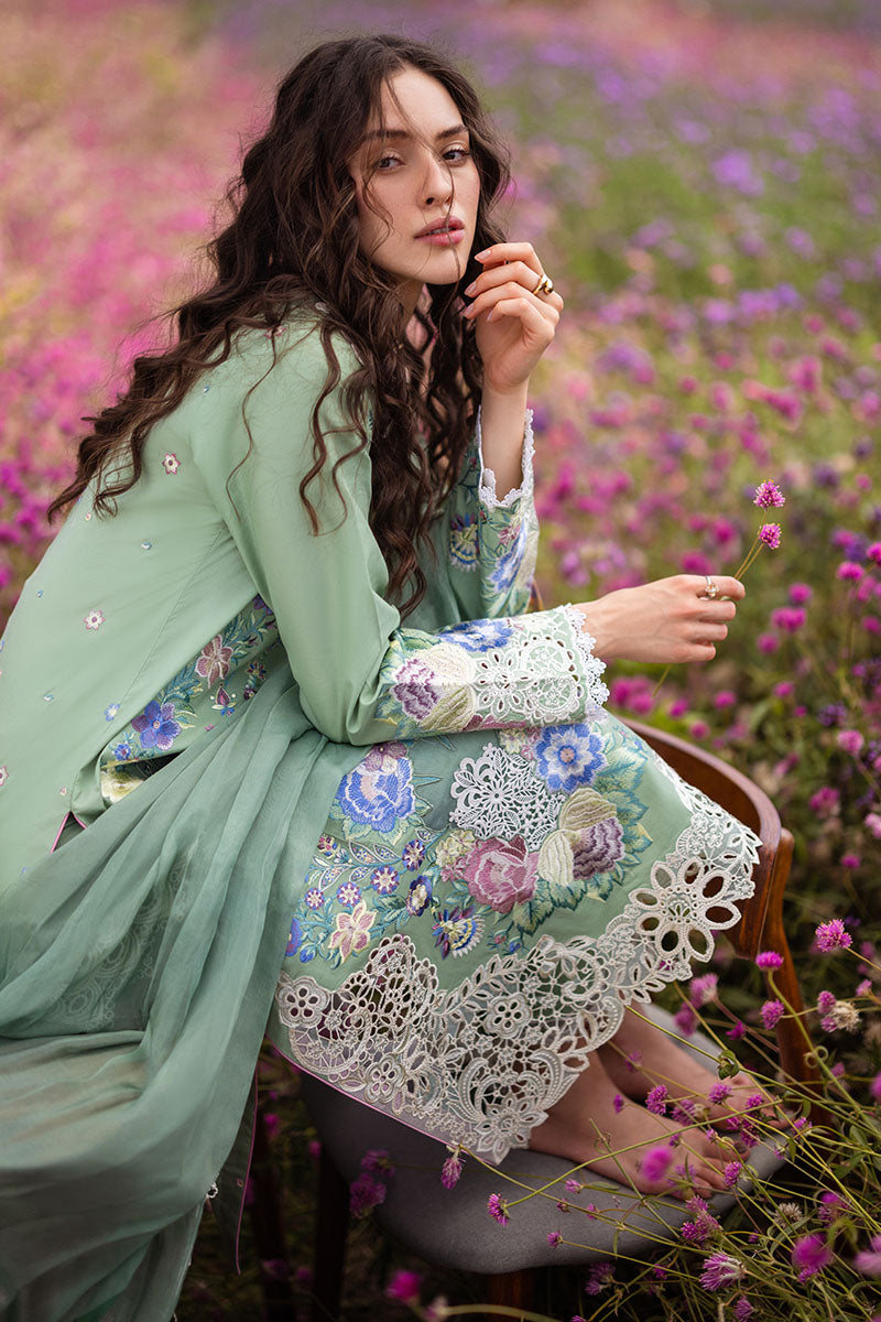 Mushq | Hemline The Secret Garden | BRIMSTONE - Rang-e-Khaas