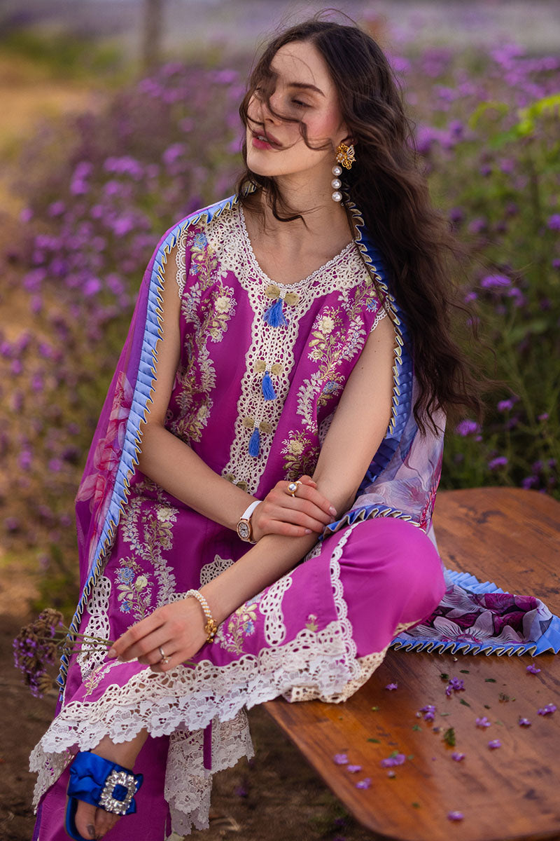 Mushq | Hemline The Secret Garden | ENCHANTED BLOOM - Rang-e-Khaas
