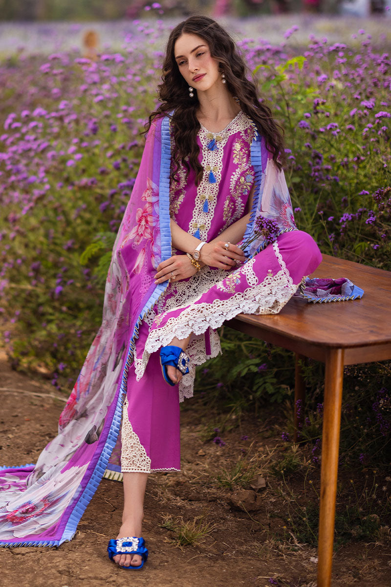 Mushq | Hemline The Secret Garden | ENCHANTED BLOOM - Rang-e-Khaas