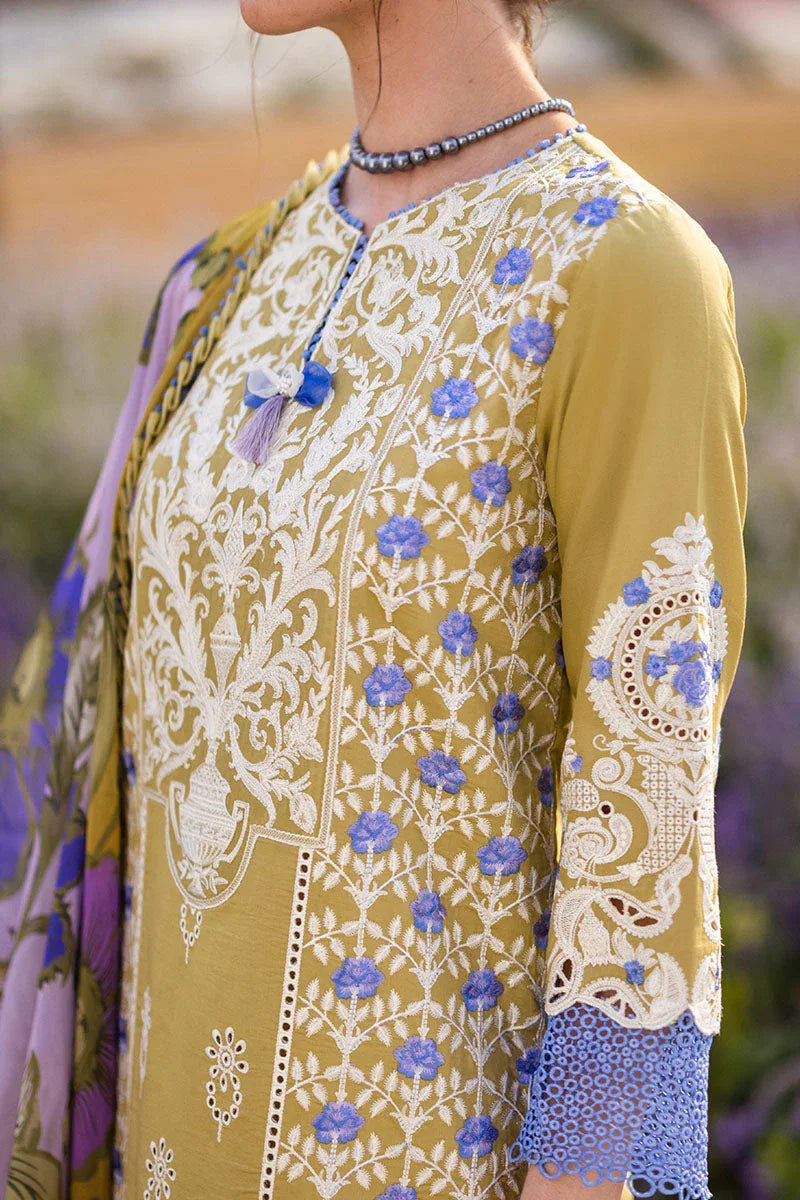 Mushq | Hemline The Secret Garden | MYSTICAL FERN - Rang-e-Khaas