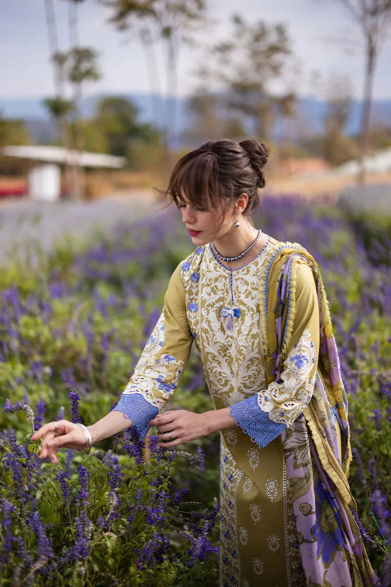 Mushq | Hemline The Secret Garden | MYSTICAL FERN - Rang-e-Khaas