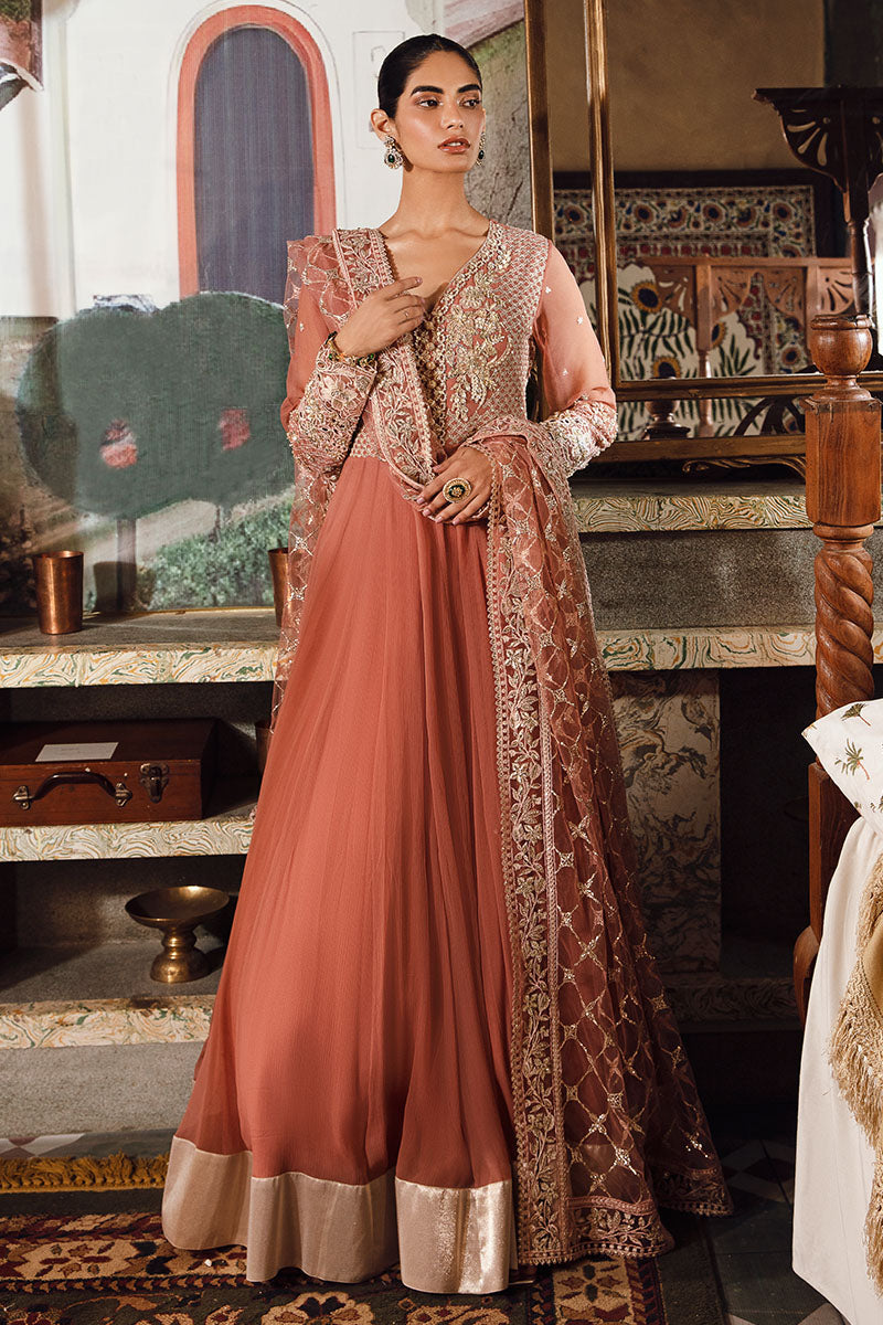 Mushq | Irha Kalidaar Chiffon Pret | AYLA - Rang-e-Khaas