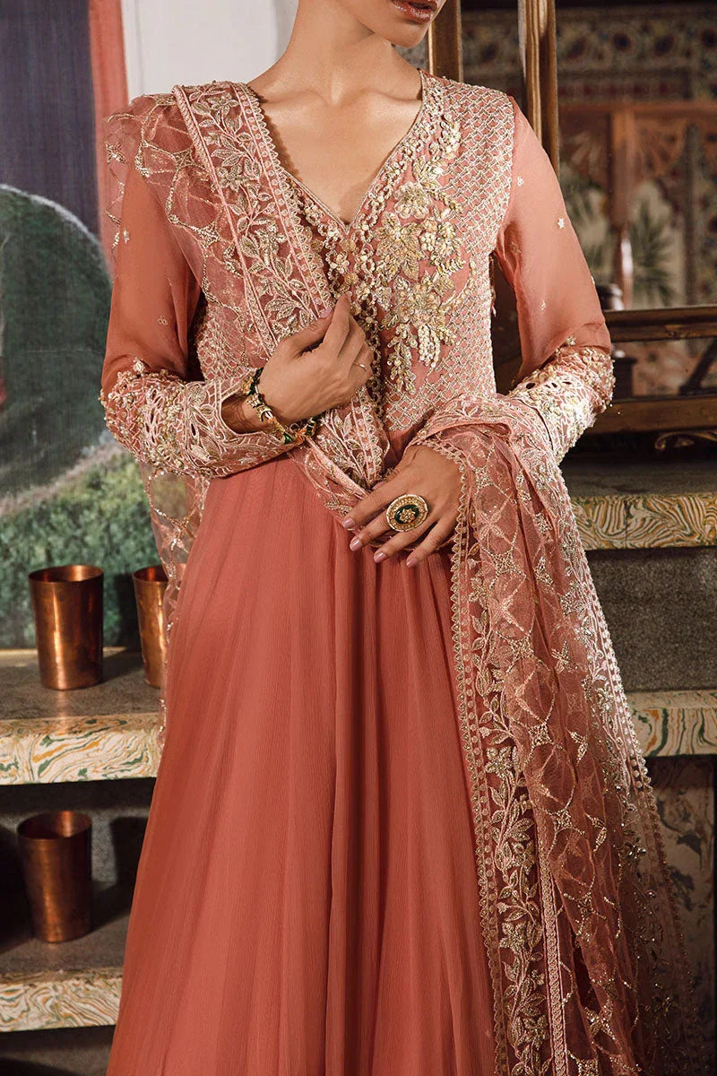 Mushq | Irha Kalidaar Chiffon Pret | AYLA - Rang-e-Khaas