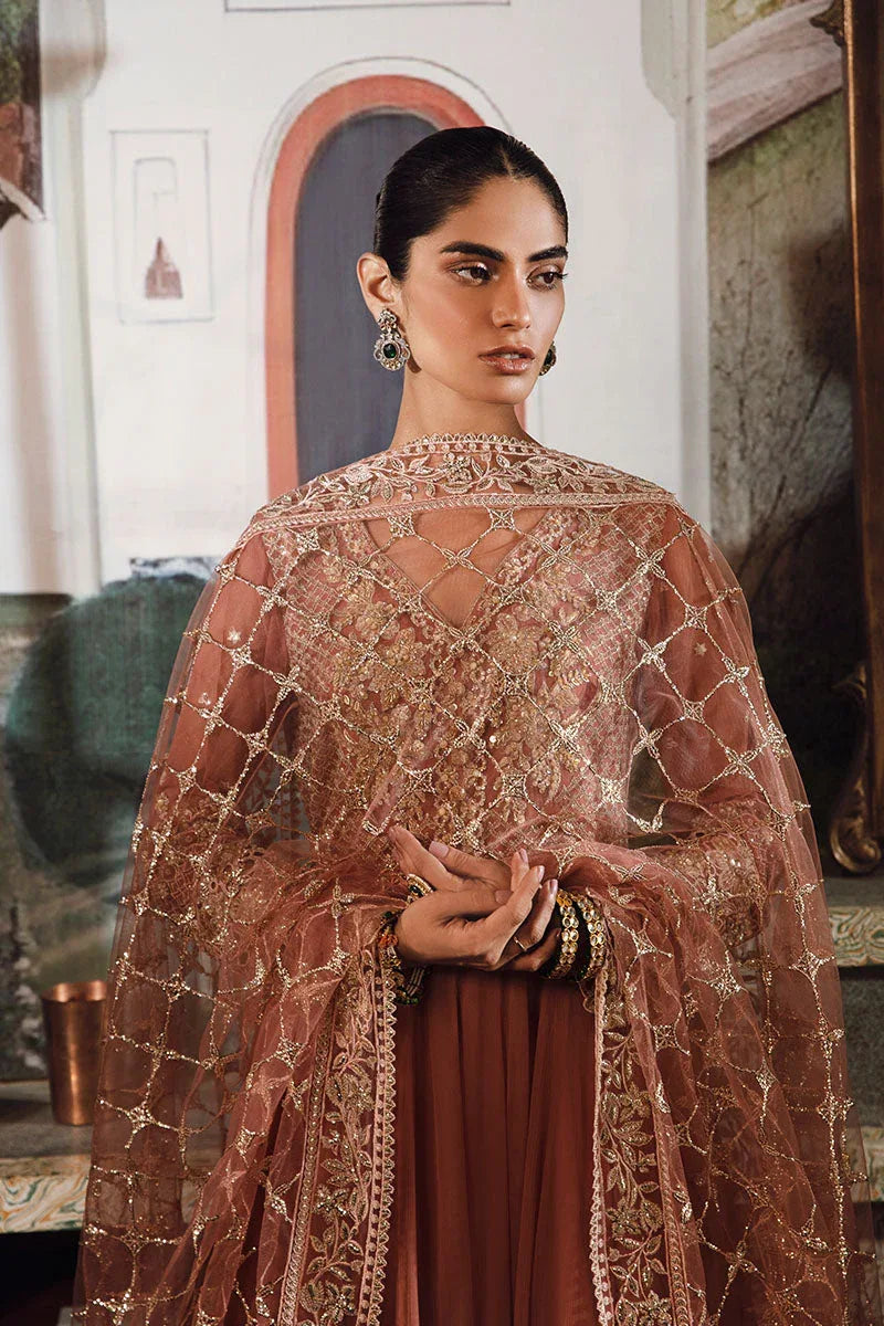 Mushq | Irha Kalidaar Chiffon Pret | AYLA - Rang-e-Khaas