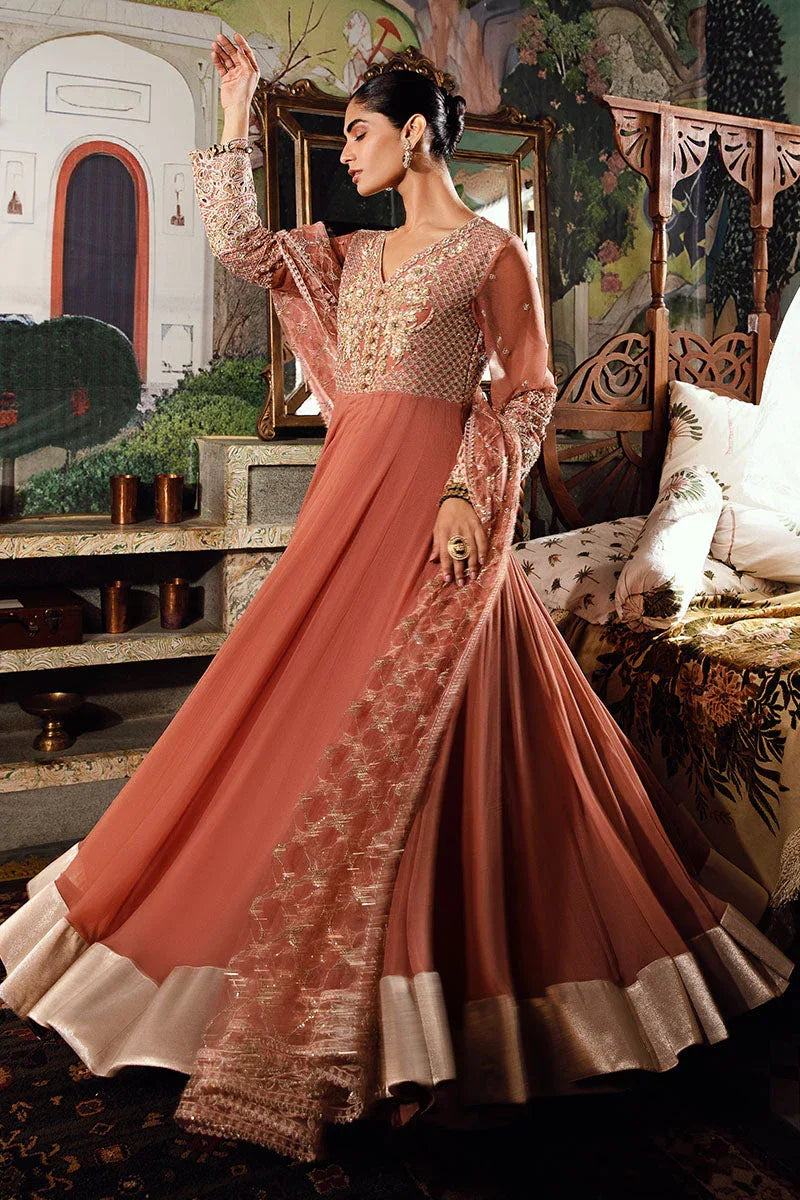 Mushq | Irha Kalidaar Chiffon Pret | AYLA - Rang-e-Khaas