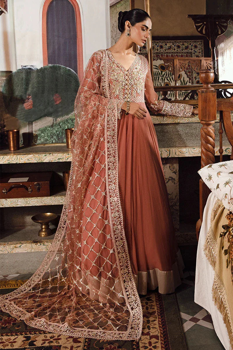 Mushq | Irha Kalidaar Chiffon Pret | AYLA - Rang-e-Khaas