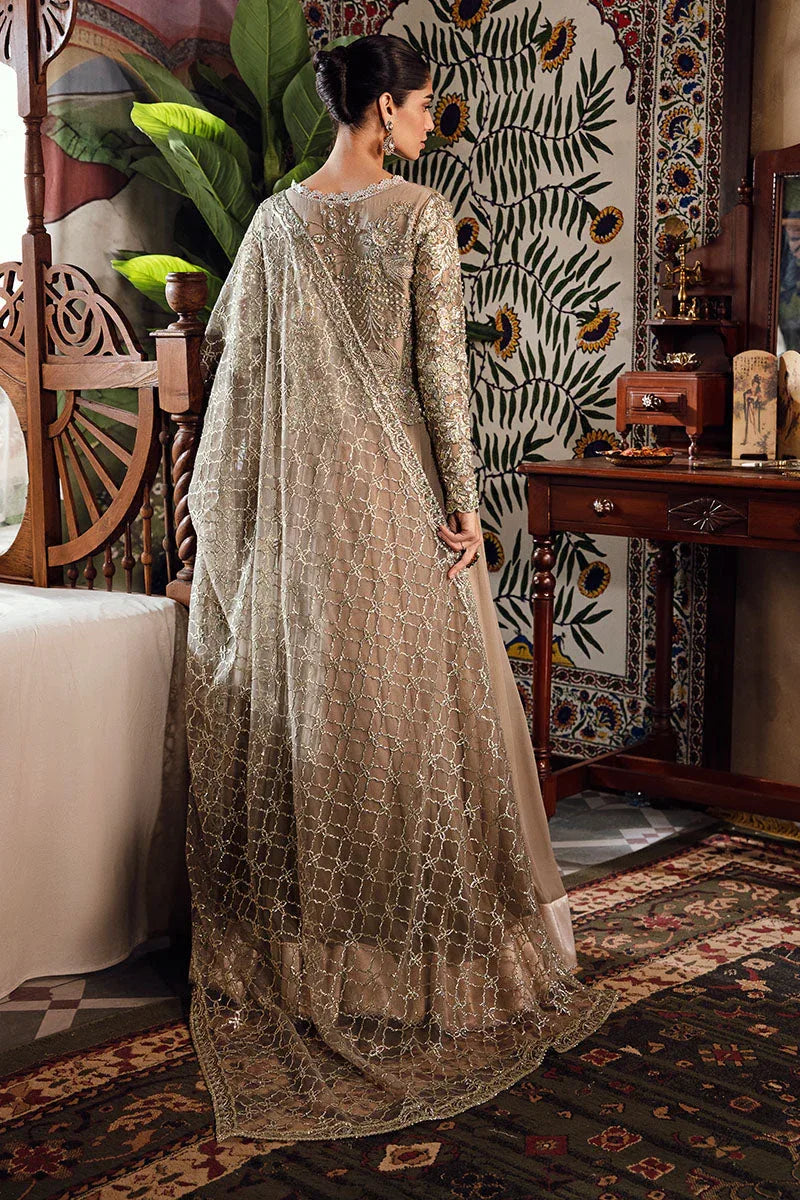 Mushq | Irha Kalidaar Chiffon Pret | HAZEL - Rang-e-Khaas