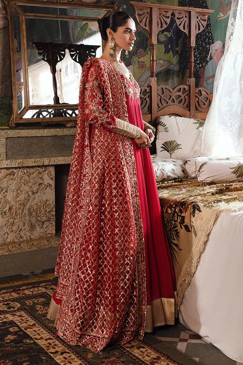 Mushq | Irha Kalidaar Chiffon Pret | MALIAH - Rang-e-Khaas