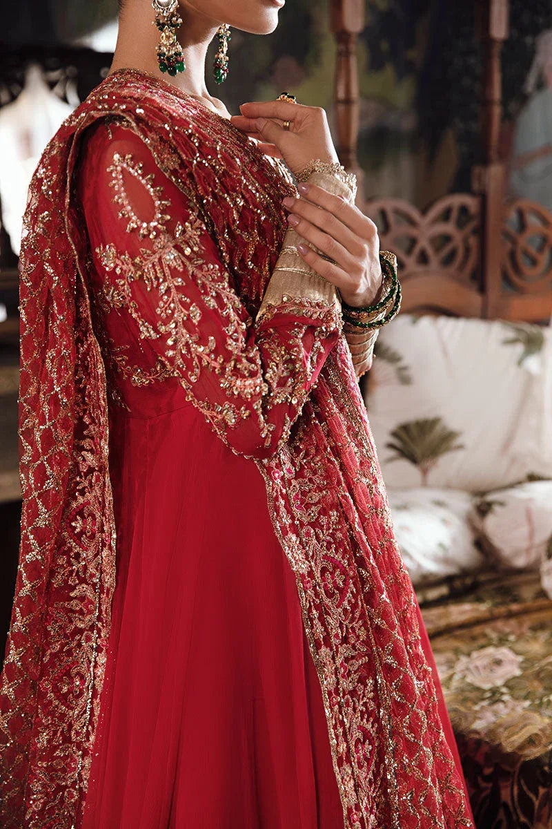 Mushq | Irha Kalidaar Chiffon Pret | MALIAH - Rang-e-Khaas