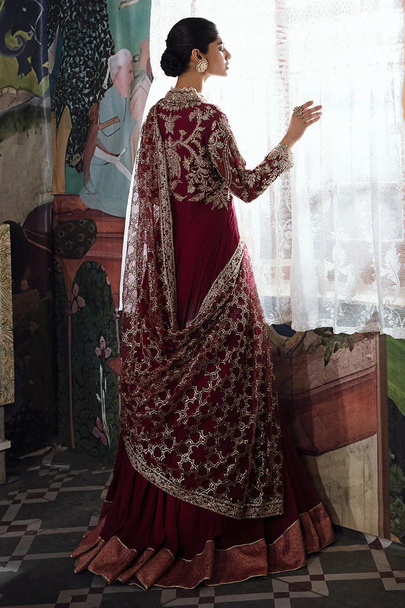 Mushq | Irha Kalidaar Chiffon Pret | NYRA - Rang-e-Khaas