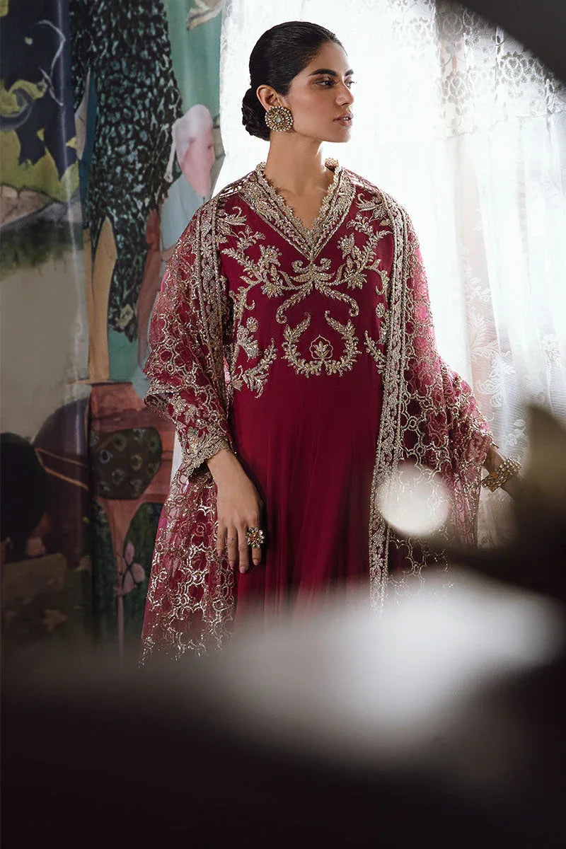 Mushq | Irha Kalidaar Chiffon Pret | NYRA - Rang-e-Khaas