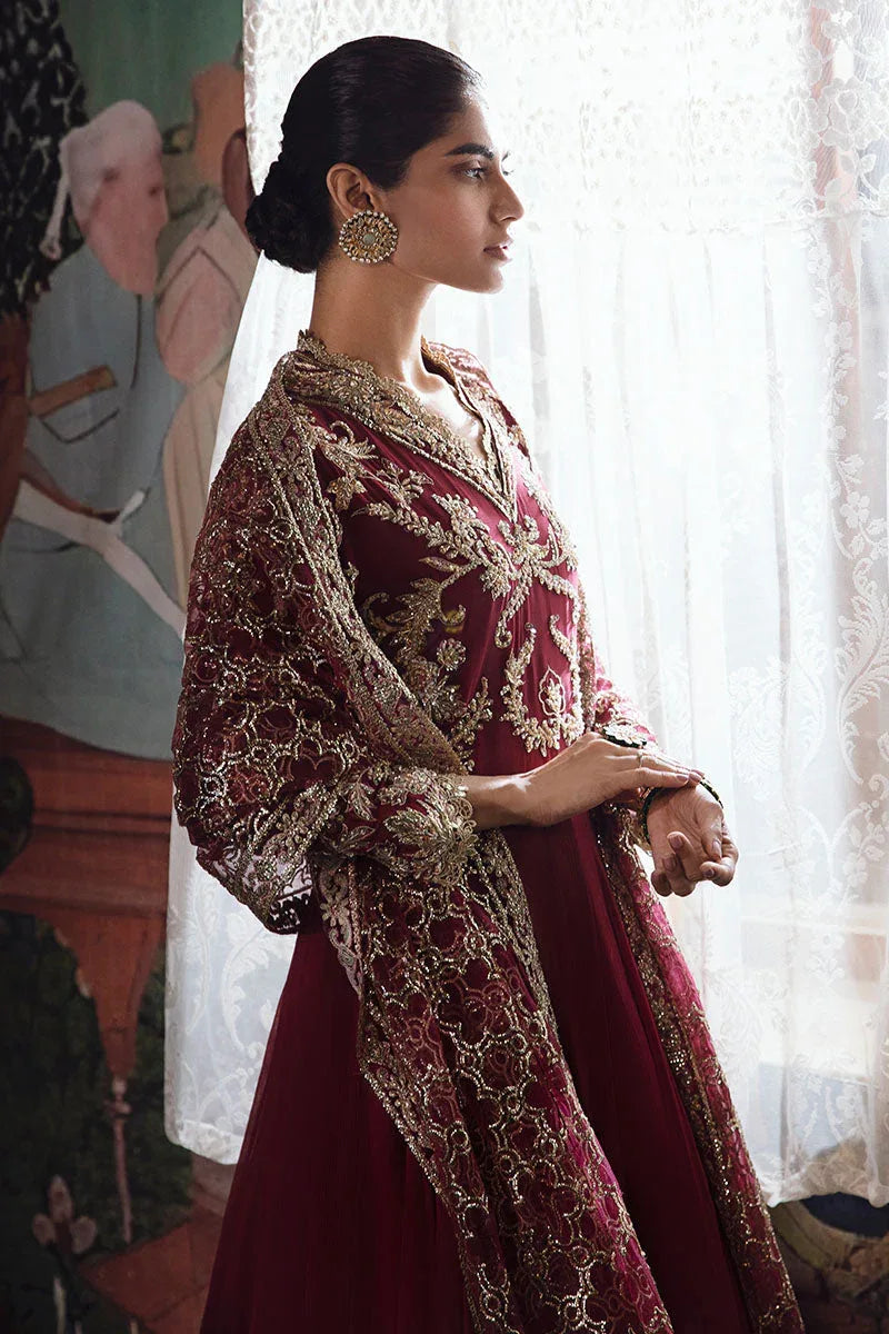 Mushq | Irha Kalidaar Chiffon Pret | NYRA - Rang-e-Khaas