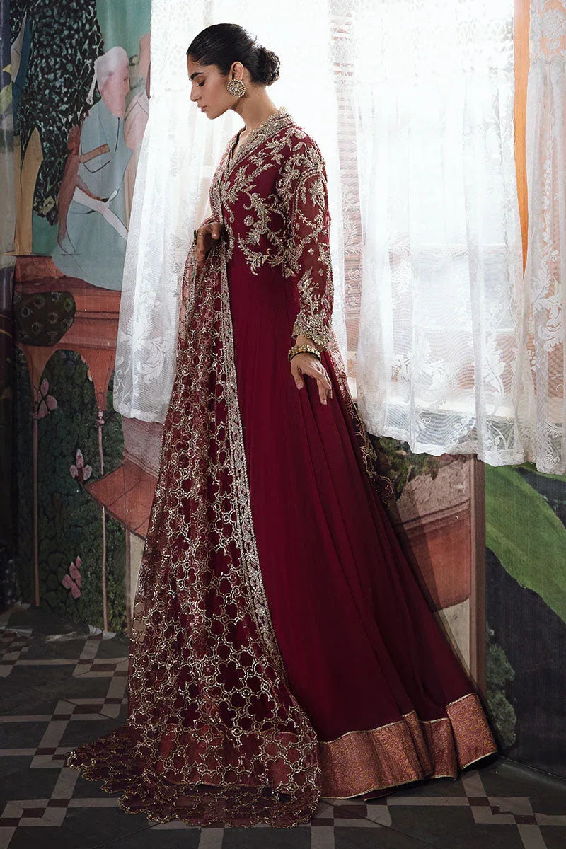 Mushq | Irha Kalidaar Chiffon Pret | NYRA - Rang-e-Khaas