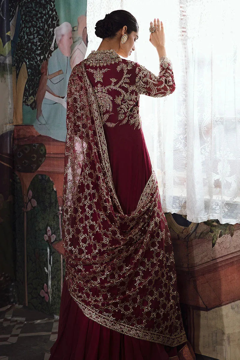 Mushq | Irha Kalidaar Chiffon Pret | NYRA - Rang-e-Khaas