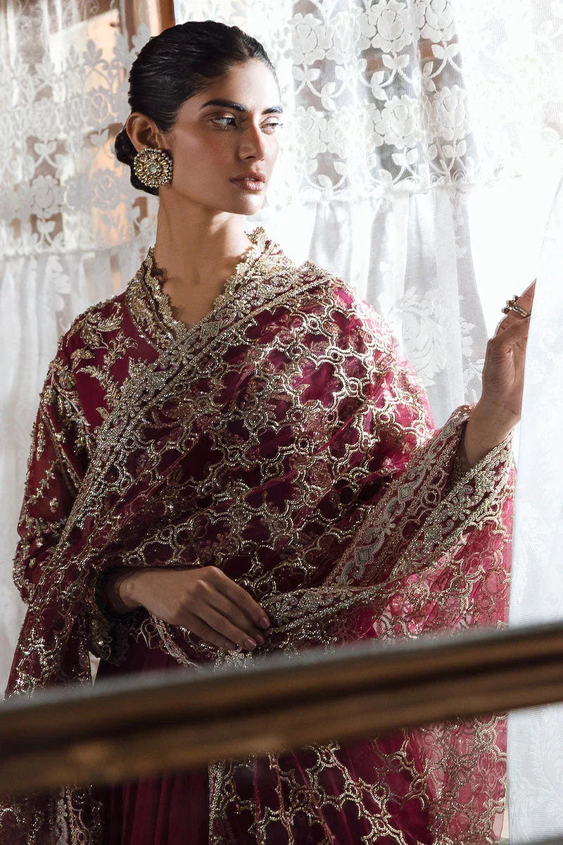 Mushq | Irha Kalidaar Chiffon Pret | NYRA - Rang-e-Khaas