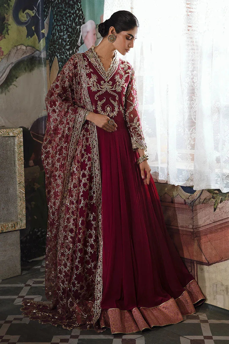Mushq | Irha Kalidaar Chiffon Pret | NYRA - Rang-e-Khaas
