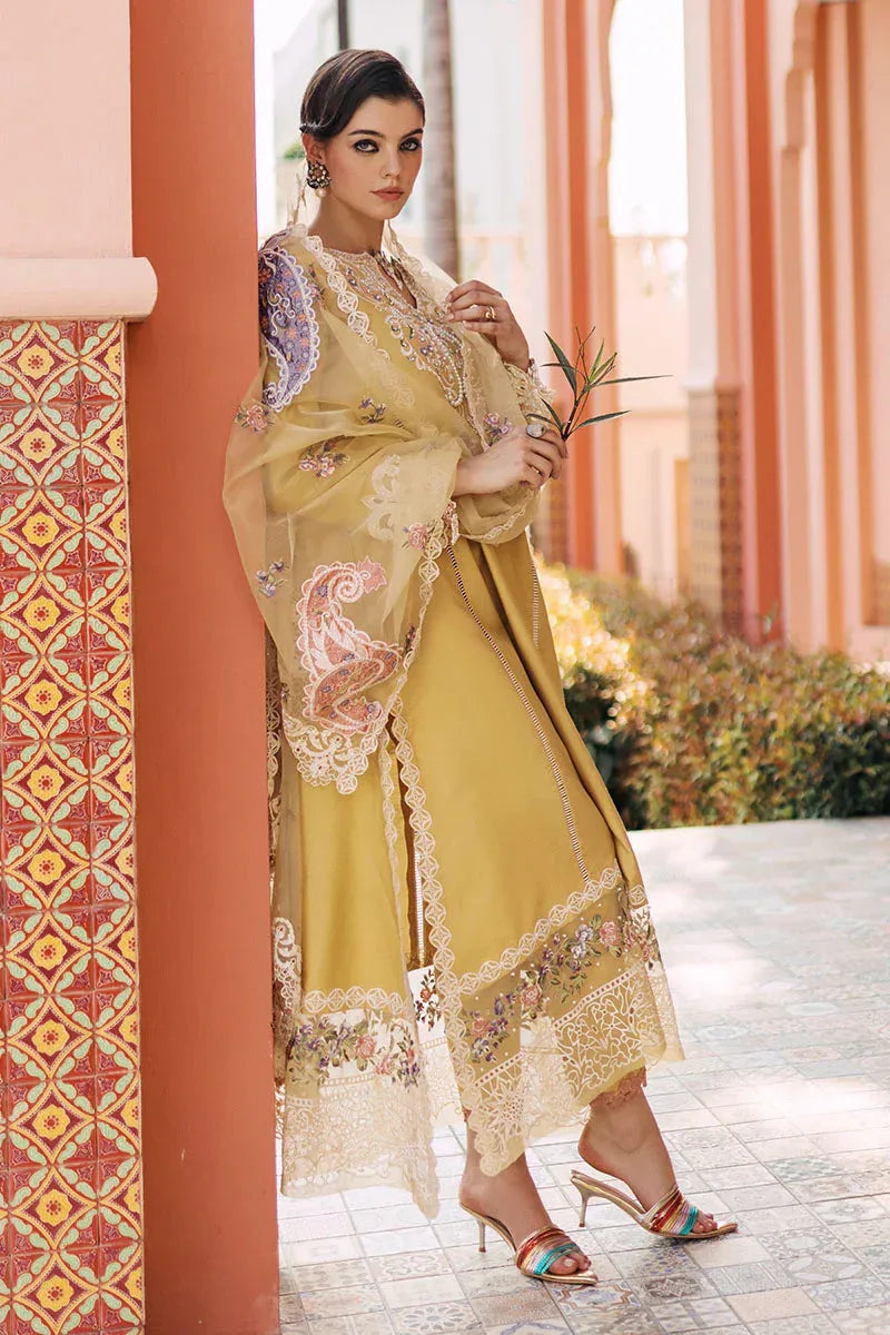 Mushq | Tehreem Luxury Pret 24 | GOLDEN GLIMMER - Rang-e-Khaas