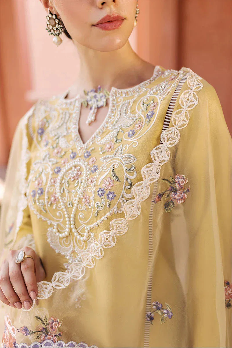Mushq | Tehreem Luxury Pret 24 | GOLDEN GLIMMER - Rang-e-Khaas