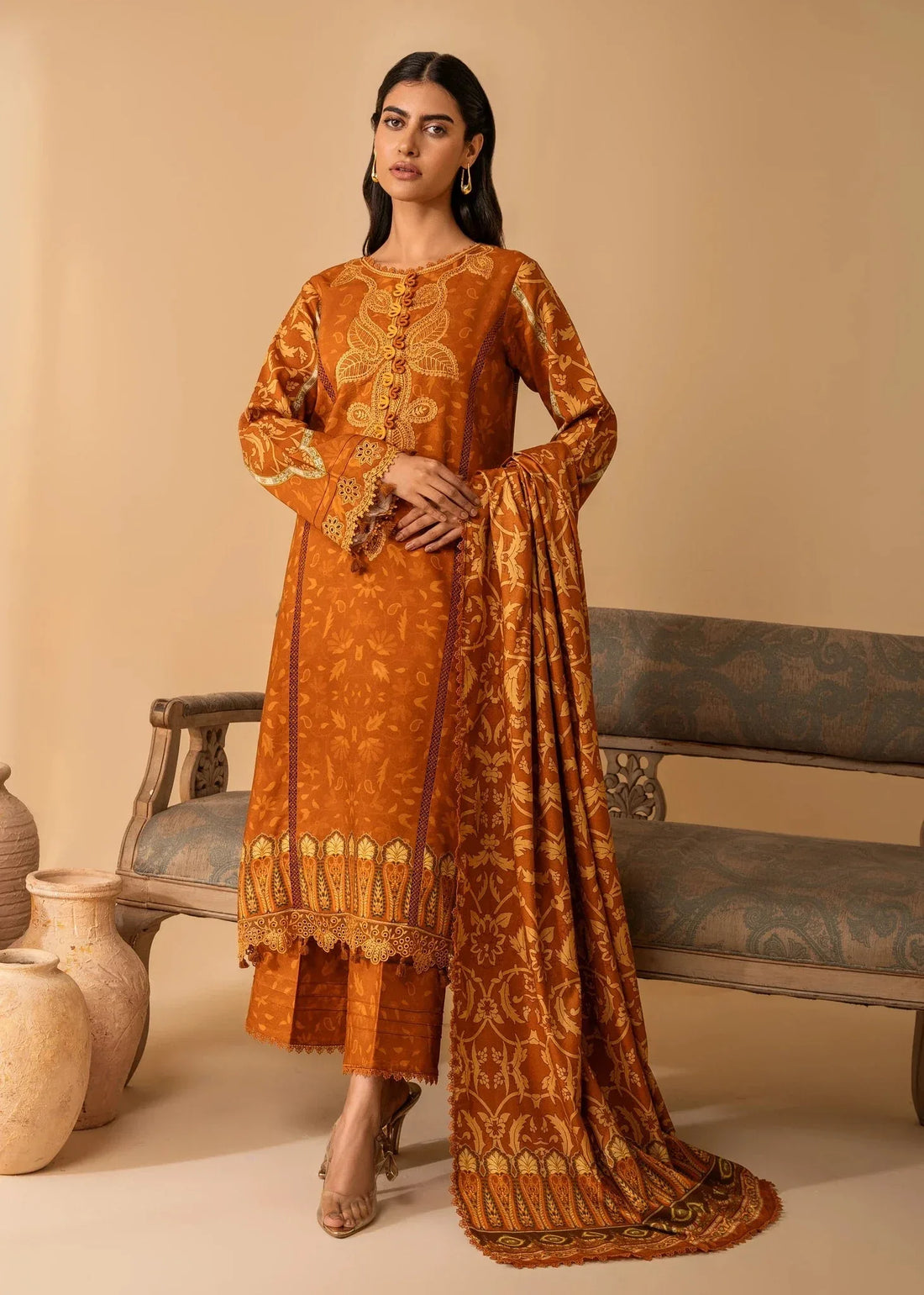 Aabyaan | Izabel Prints Linen Edit 24 | LEILANI (AZ-04) - Rang-e-Khaas
