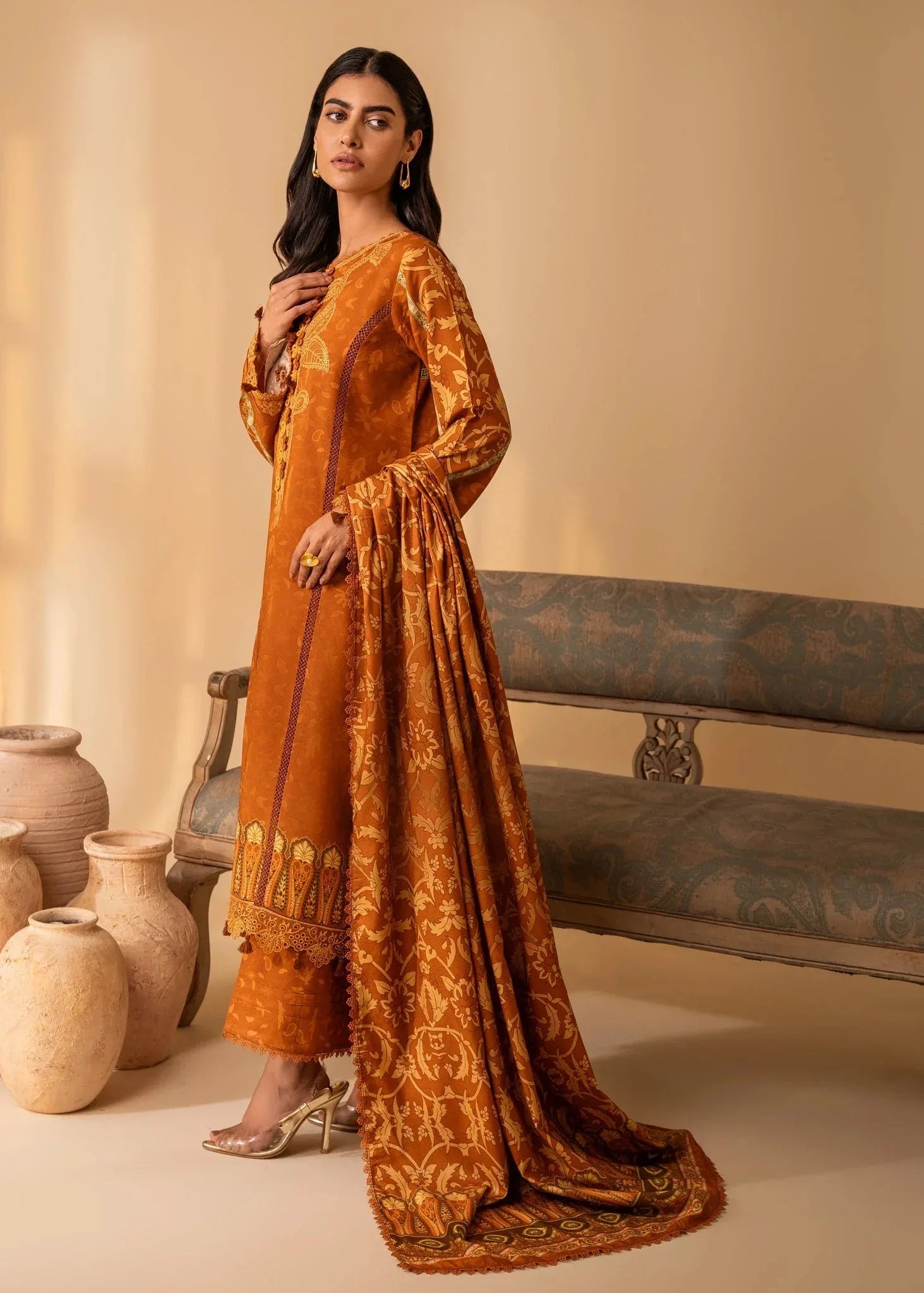 Aabyaan | Izabel Prints Linen Edit 24 | LEILANI (AZ-04) - Rang-e-Khaas