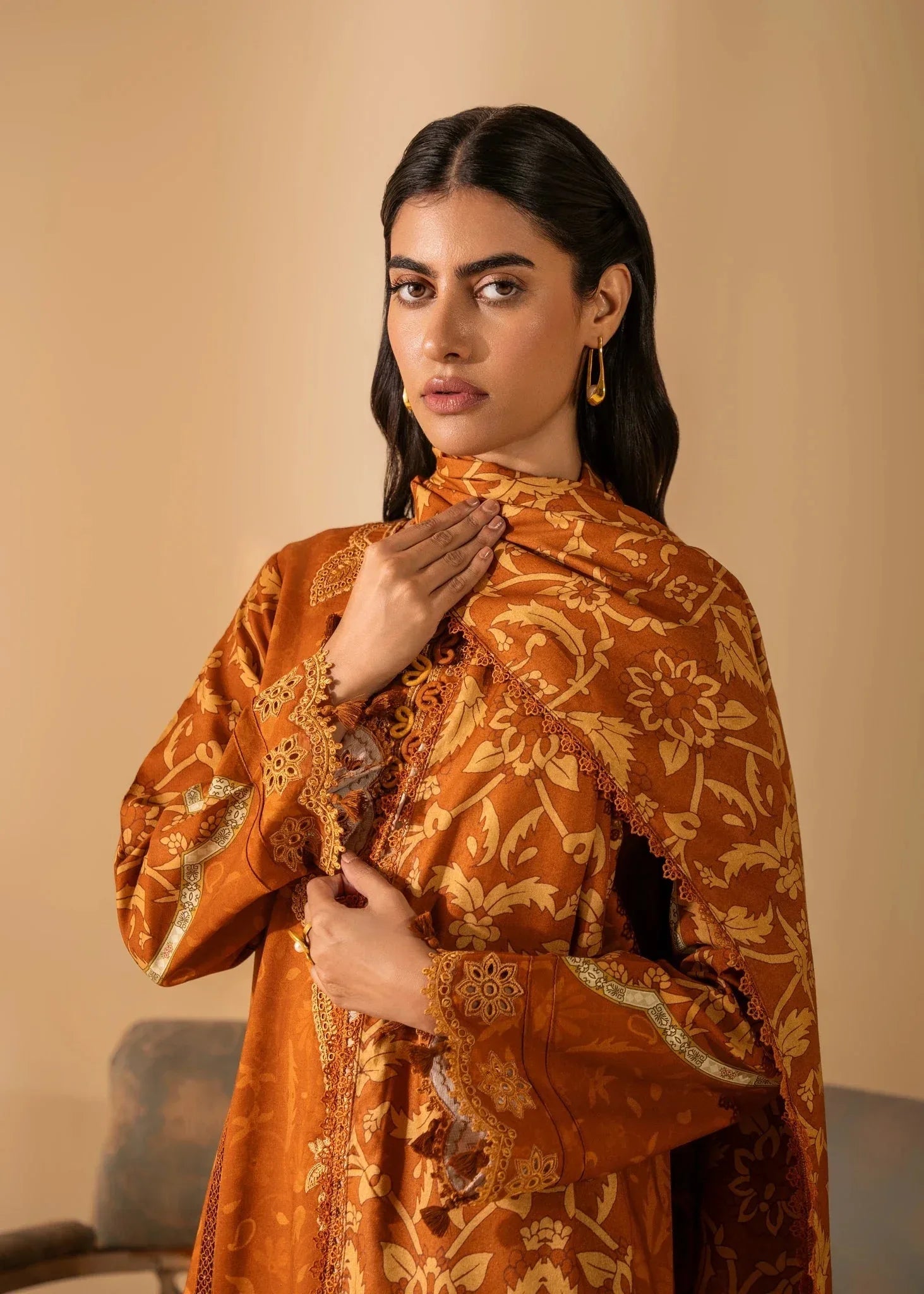 Aabyaan | Izabel Prints Linen Edit 24 | LEILANI (AZ-04) - Rang-e-Khaas