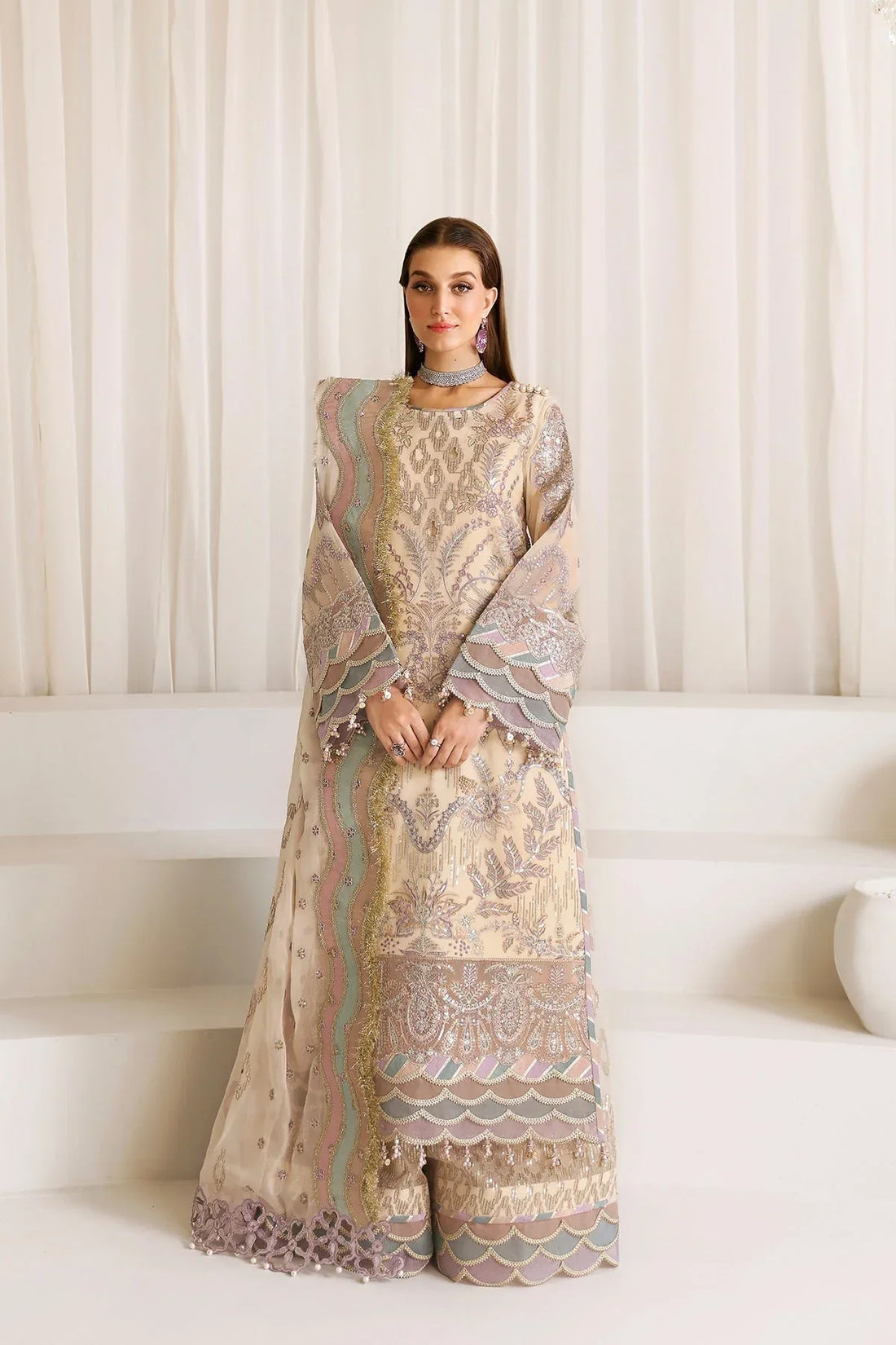 Alizeh | La Ruha Wedding Formals | AF-CH-2177-Mysa - Rang-e-Khaas