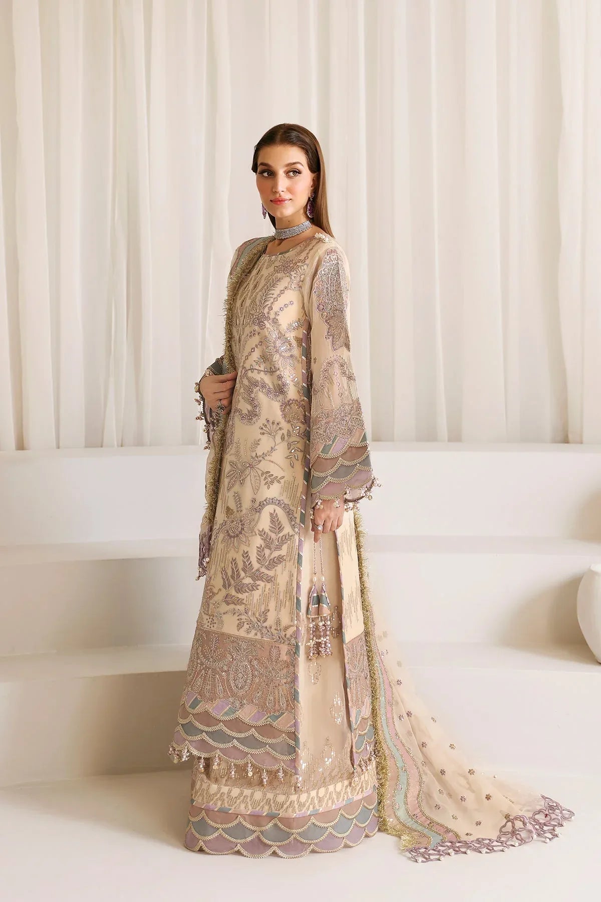 Alizeh | La Ruha Wedding Formals | AF-CH-2177-Mysa - Rang-e-Khaas