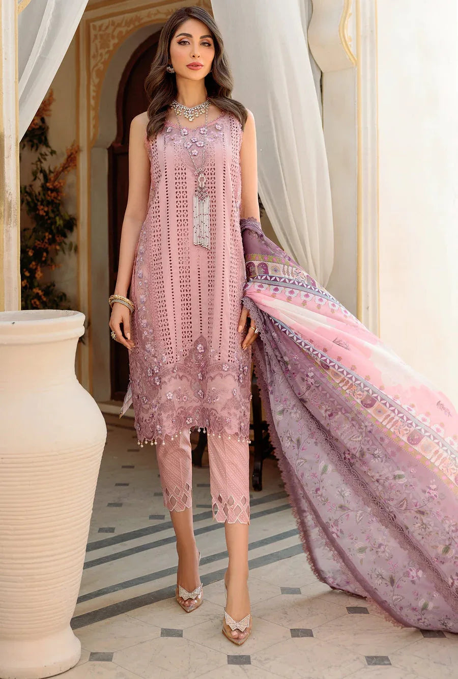Noor by Saadia Asad | Luxury Collection | NEIDCHK22-D4-A-HELM-S - Rang-e-Khaas