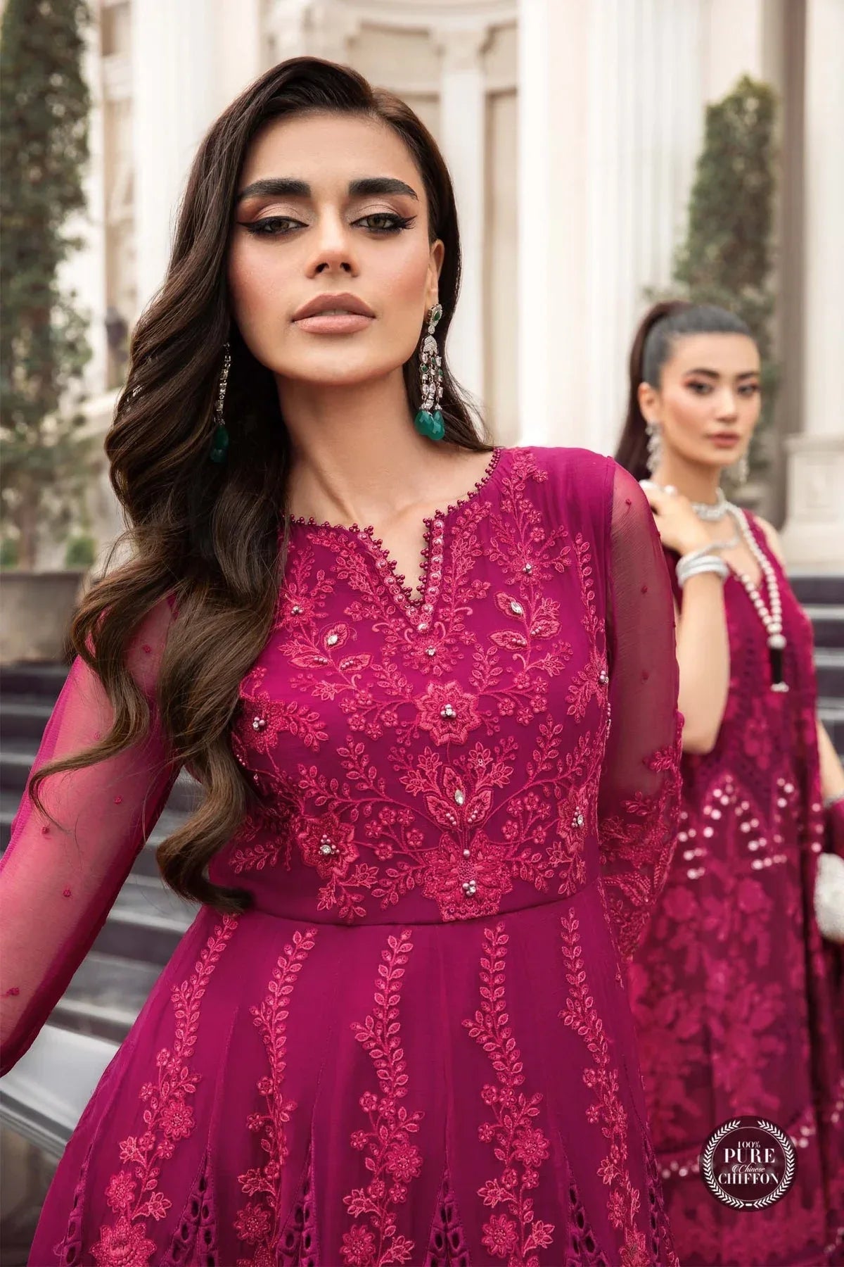 NEW MARIA B - MPC-23-107 Magenta Pink - Rang-e-Khaas