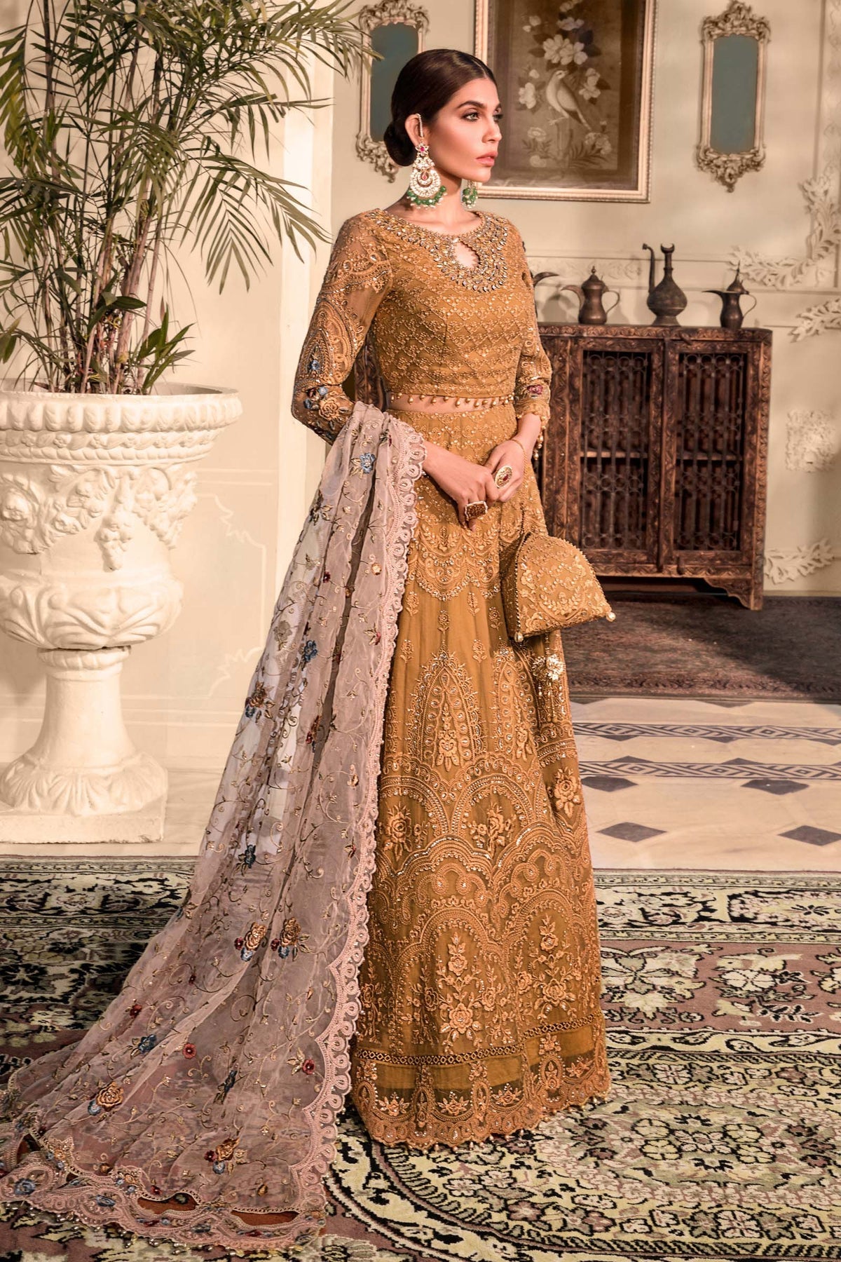 NEW MARIA B - Mustard BD-2606 - Rang-e-Khaas