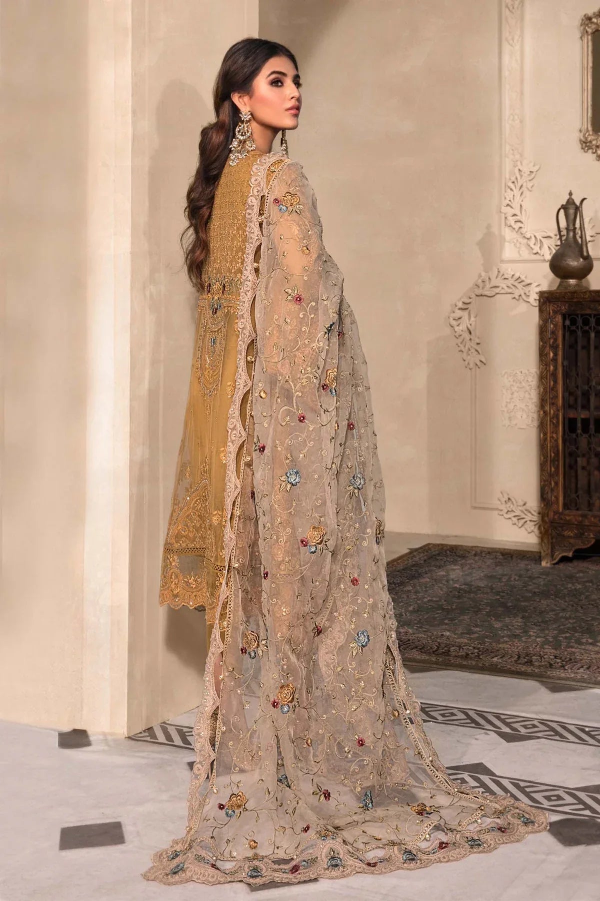 NEW MARIA B - Mustard BD-2606 - Rang-e-Khaas