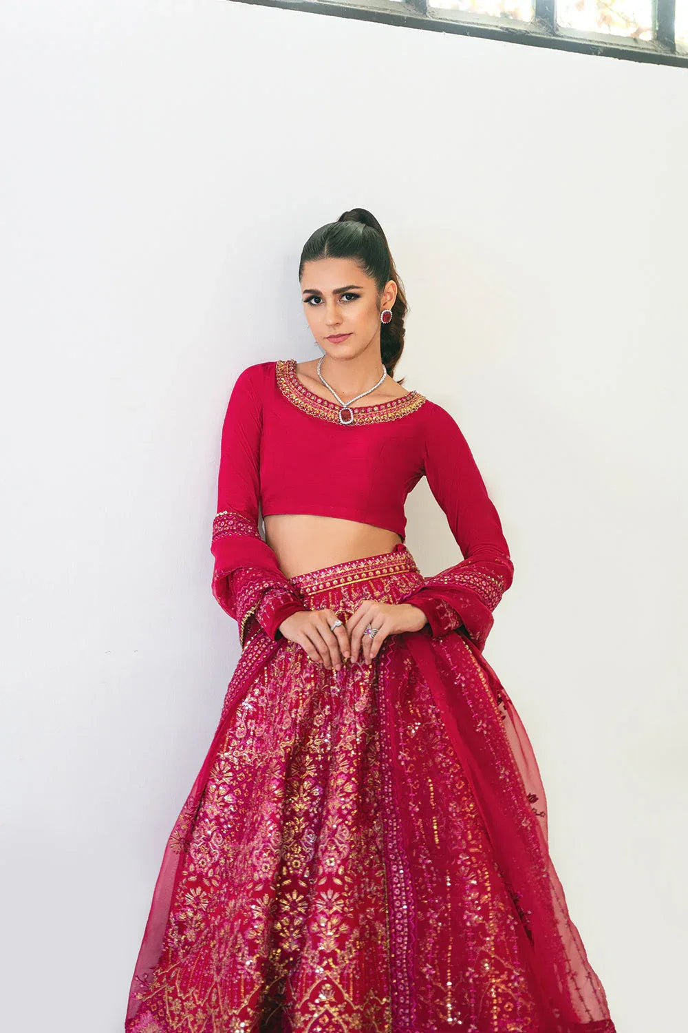 Saira Rizwan | Naqsh Festive | SRN24-04 Sharmas - Rang-e-Khaas