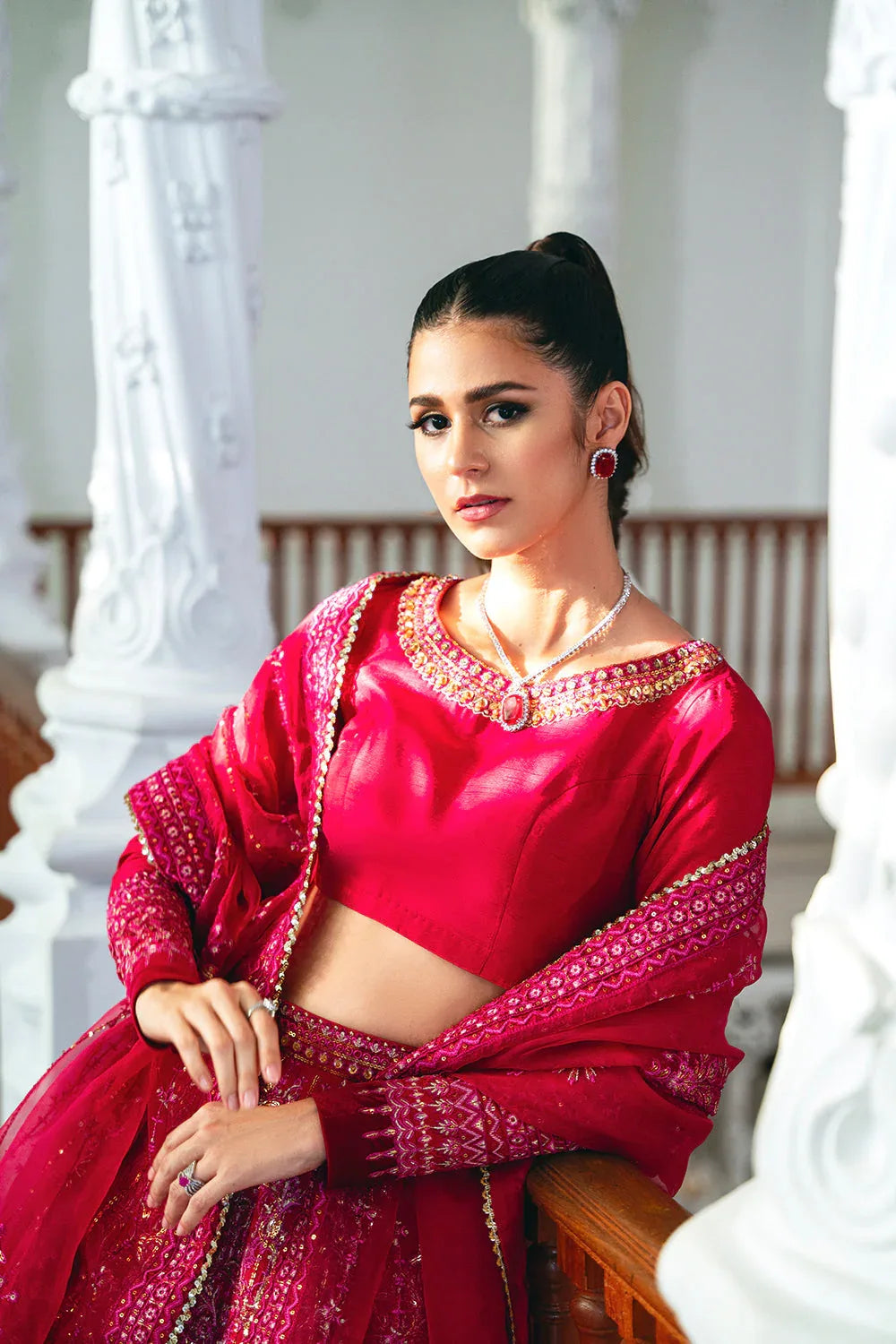 Saira Rizwan | Naqsh Festive | SRN24-04 Sharmas - Rang-e-Khaas
