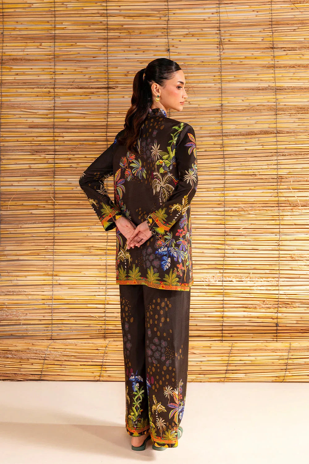 Saira Rizwan | Silk Coords 25 | COCONUT CRUSH - SRSP-25-02 - Rang-e-Khaas