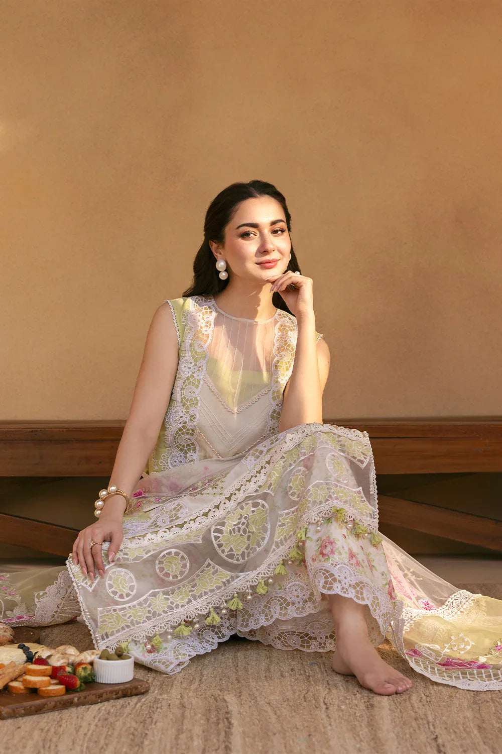 Saira Rizwan | Luxury Lawn 25 | VERA-SRL25-05 - Rang-e-Khaas