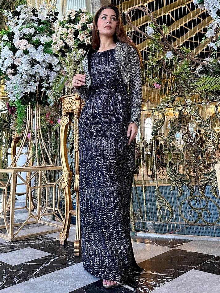 Epoque | Ciel Luxury Couture | Noir - Rang-e-Khaas