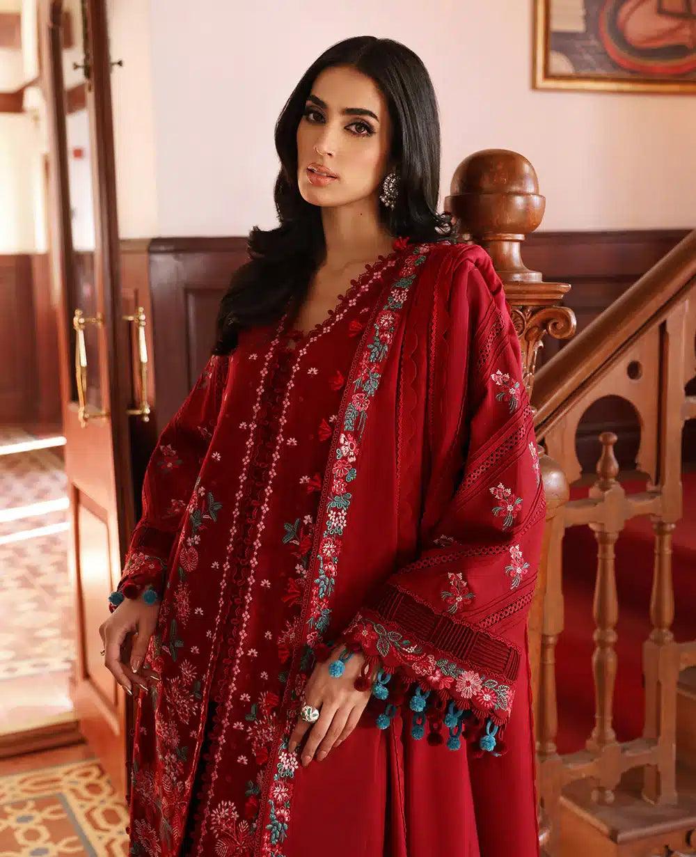 Republic Womenswear | Noemei Luxury Shawl 23 | NWU23-D1-A - Rang-e-Khaas