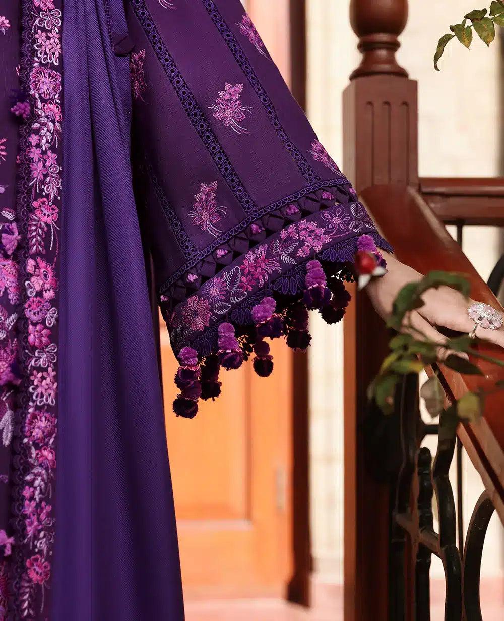 Republic Womenswear | Noemei Luxury Shawl 23 | NWU23-D1-B - Rang-e-Khaas
