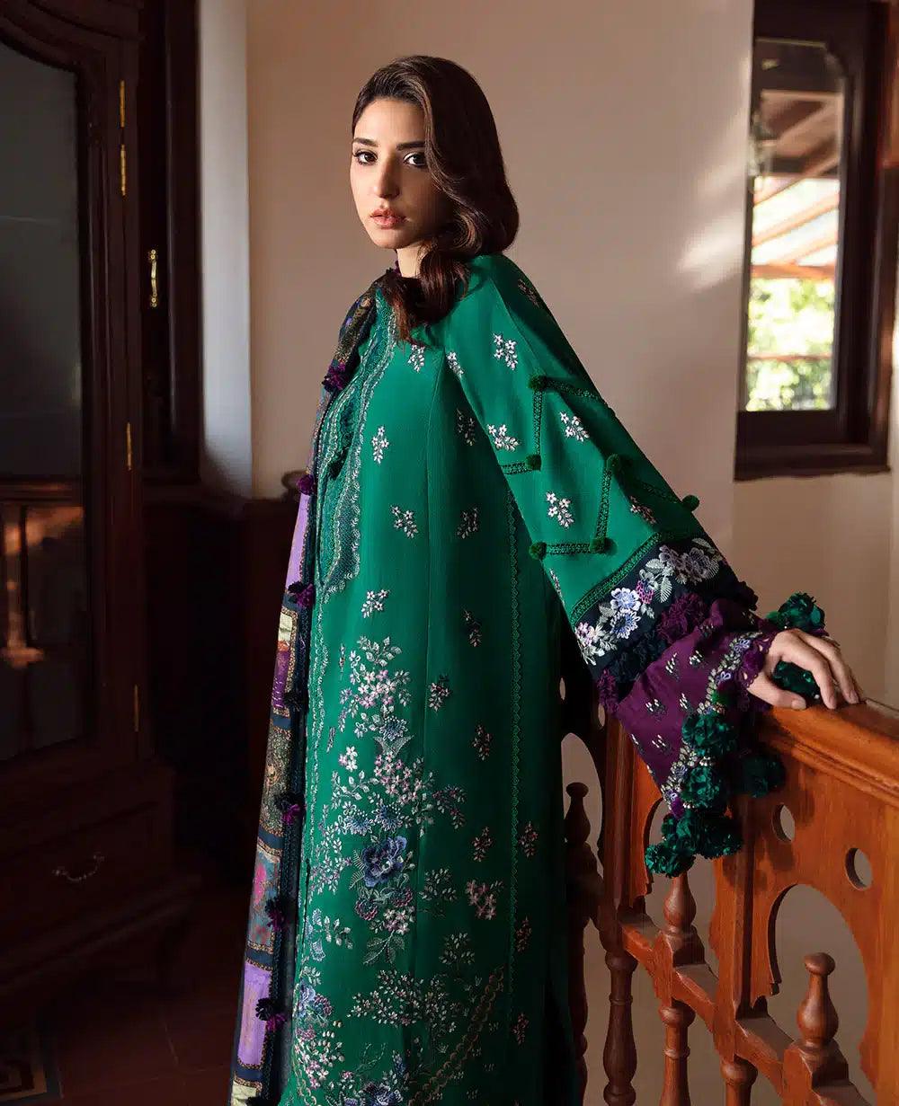 Republic Womenswear | Noemei Luxury Shawl 23 | NWU23-D3-A - Rang-e-Khaas